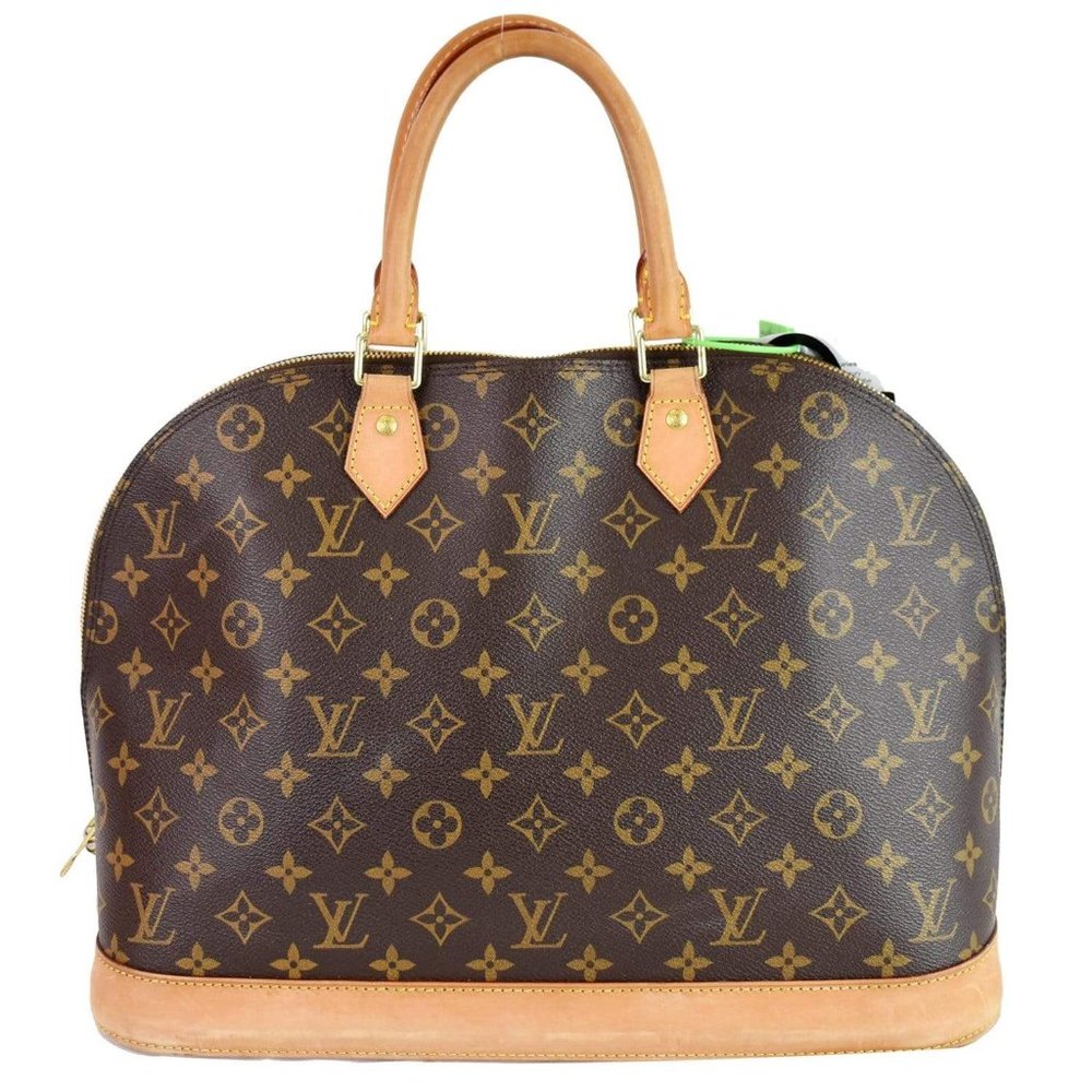 LOUIS VUITTON Alma Large Monogram Canvas Satchel - Picture 3 of 12
